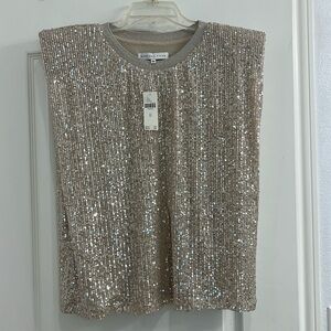 Sequin Top - Anthropologie